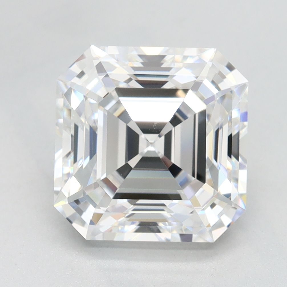 Lab-Grown Asscher Diamond - 2.76 Carats, D Color, VVS1 Clarity - Certified by GIA - Report Number: 7498885246