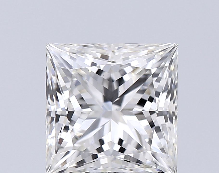 Lab-Grown Princess Diamond - 1.47 Carats, F Color, VS1 Clarity - Certified by IGI - Report Number: LG614330892