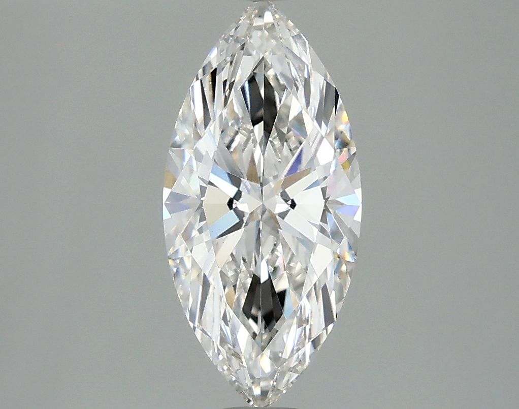 Lab-Grown Marquise Diamond - 1.47 Carats, F Color, VVS2 Clarity - Certified by IGI - Report Number: LG660465742