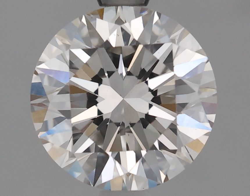 Lab-Grown Round Diamond - 1.5 Carats, Fancy Vivid Blue Color, VS1 Clarity - Certified by IGI - Report Number: LG675576505