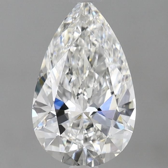 Lab-Grown Pear Diamond - 0.96 Carats, E Color, VVS2 Clarity - Certified by IGI - Report Number: LG638415384
