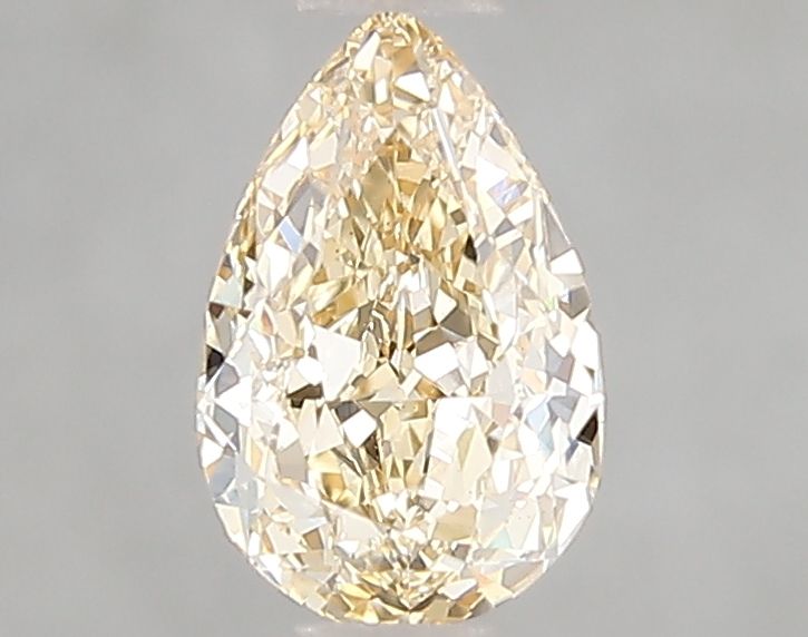 Lab-Grown Pear Diamond - 1.01 Carats, U-V Color, VS1 Clarity - Certified by IGI - Report Number: LG662484465
