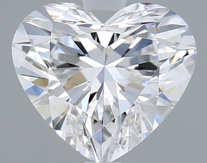 Lab-Grown Heart Diamond - 2.02 Carats, F Color, VVS2 Clarity - Certified by IGI - Report Number: LG687556064