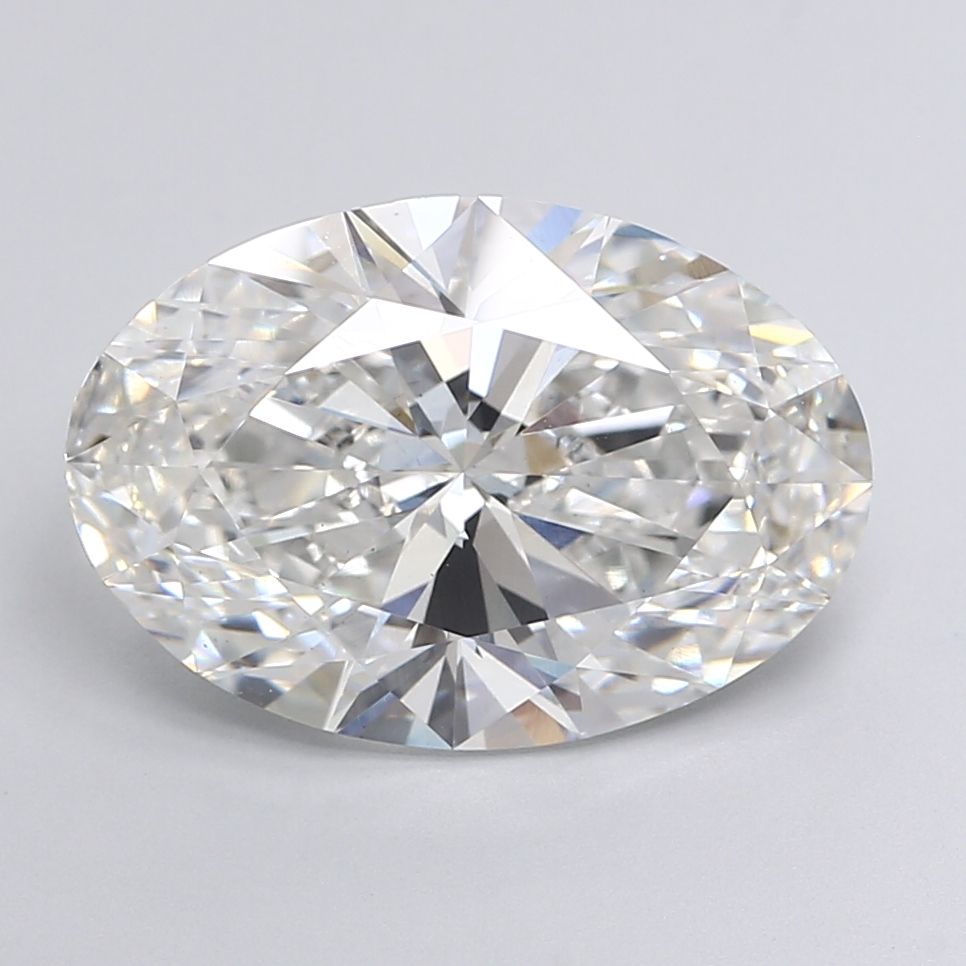 Lab-Grown Oval Diamond - 8.01 Carats, F Color, VS1 Clarity - Certified by IGI - Report Number: LG619430226