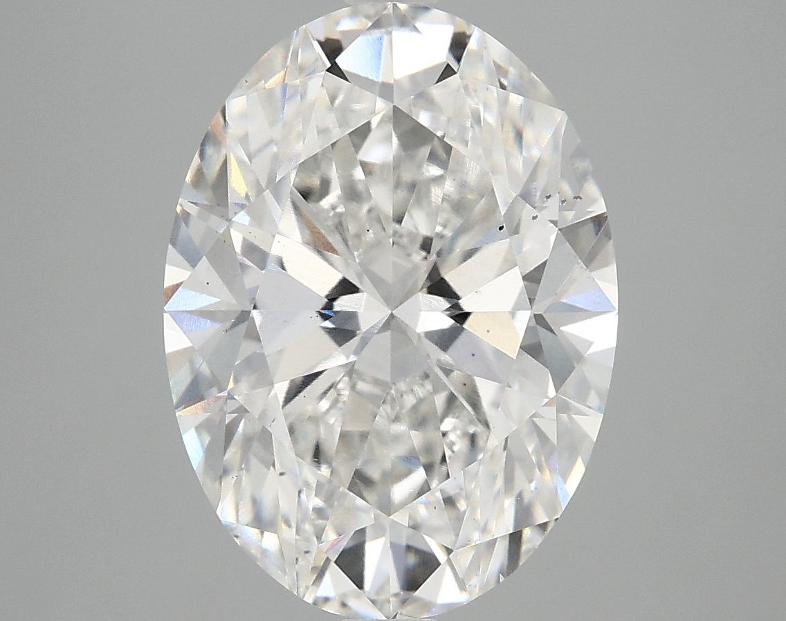 Lab-Grown Oval Diamond - 5.02 Carats, F Color, VS2 Clarity - Certified by IGI - Report Number: LG691525611