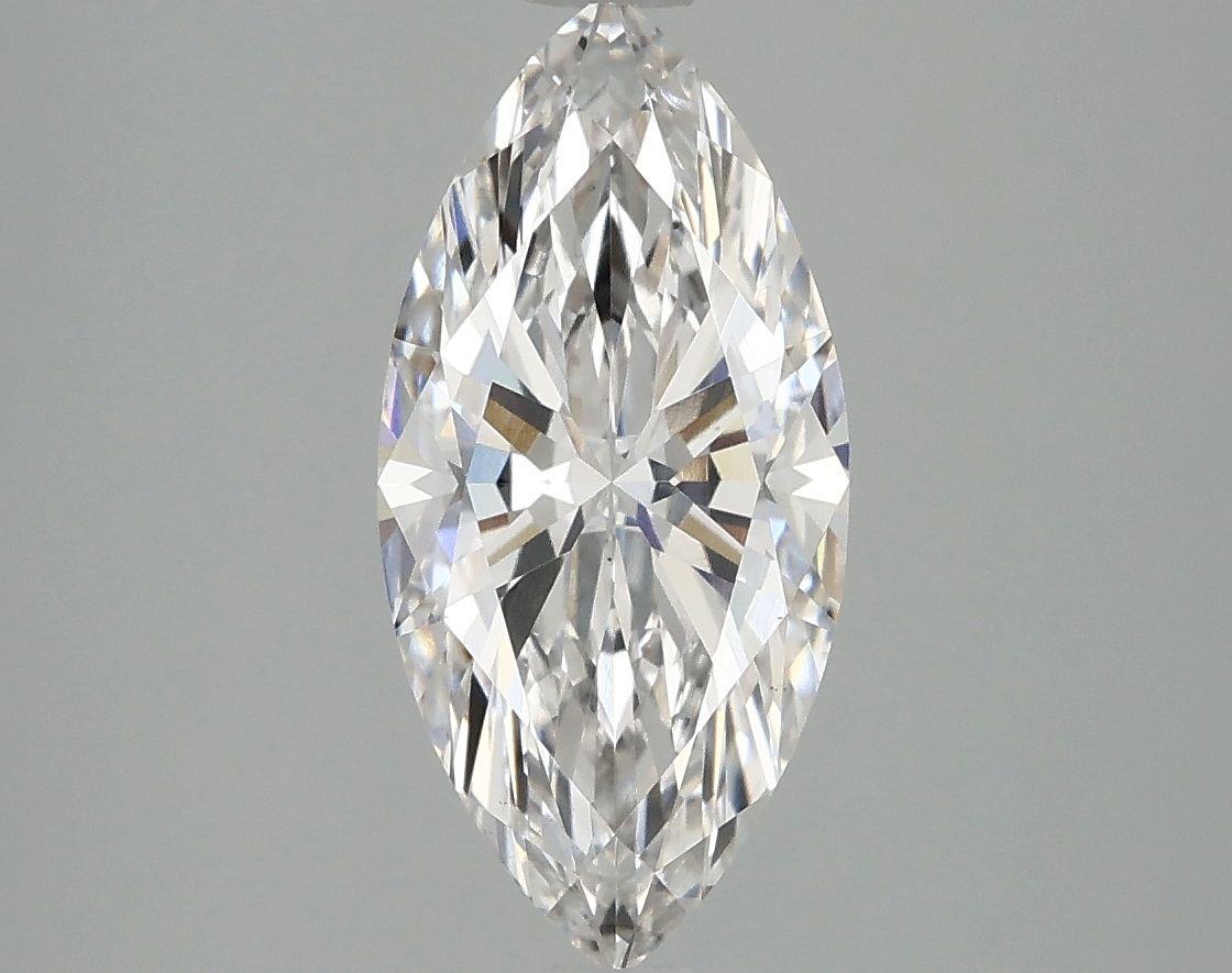 Lab-Grown Marquise Diamond - 1.98 Carats, F Color, VS1 Clarity - Certified by IGI - Report Number: LG687572635