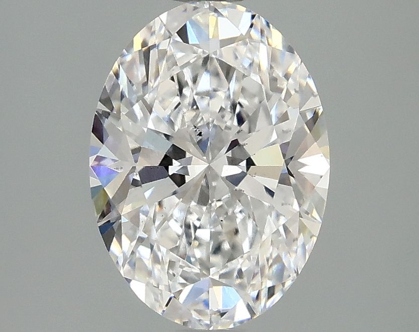 Lab-Grown Oval Diamond - 1.97 Carats, D Color, VS2 Clarity - Certified by IGI - Report Number: LG662486986