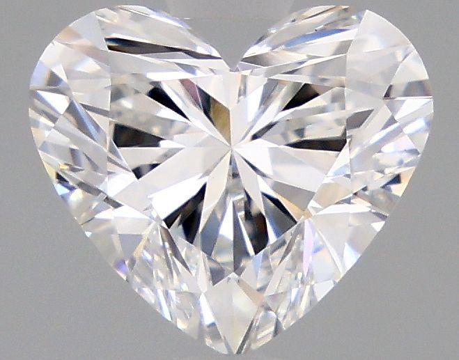 Lab-Grown Heart Diamond - 1.97 Carats, F Color, VS1 Clarity - Certified by IGI - Report Number: LG645491283