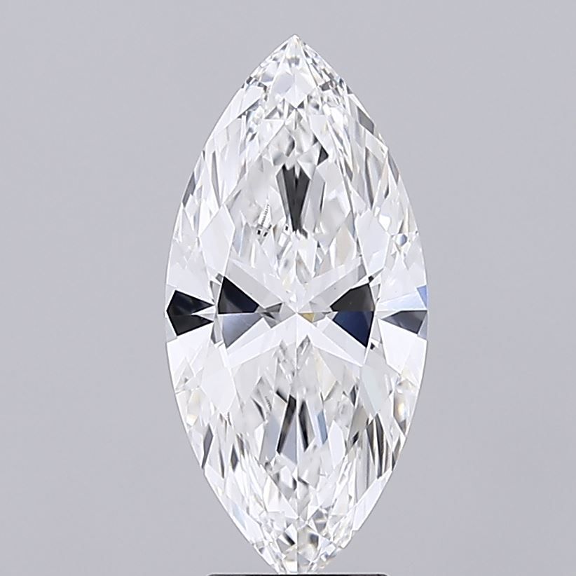Lab-Grown Marquise Diamond - 3.54 Carats, E Color, VS1 Clarity - Certified by IGI - Report Number: LG692533377