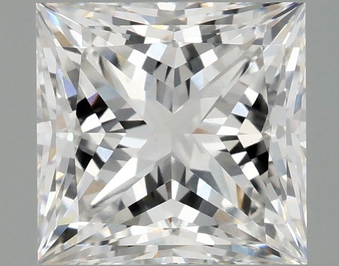 Lab-Grown Princess Diamond - 2.01 Carats, F Color, VVS2 Clarity - Certified by IGI - Report Number: LG673429977