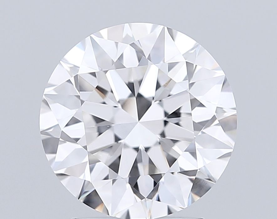 Lab-Grown Round Diamond - 2.52 Carats, F Color, VVS2 Clarity - Certified by IGI - Report Number: LG713508076