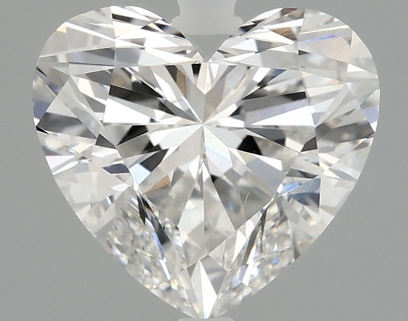 Lab-Grown Heart Diamond - 1.95 Carats, F Color, VS1 Clarity - Certified by IGI - Report Number: LG707503513