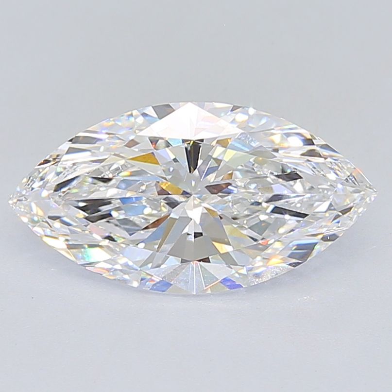 Lab-Grown Marquise Diamond - 3.55 Carats, E Color, VVS2 Clarity - Certified by IGI - Report Number: LG675578441