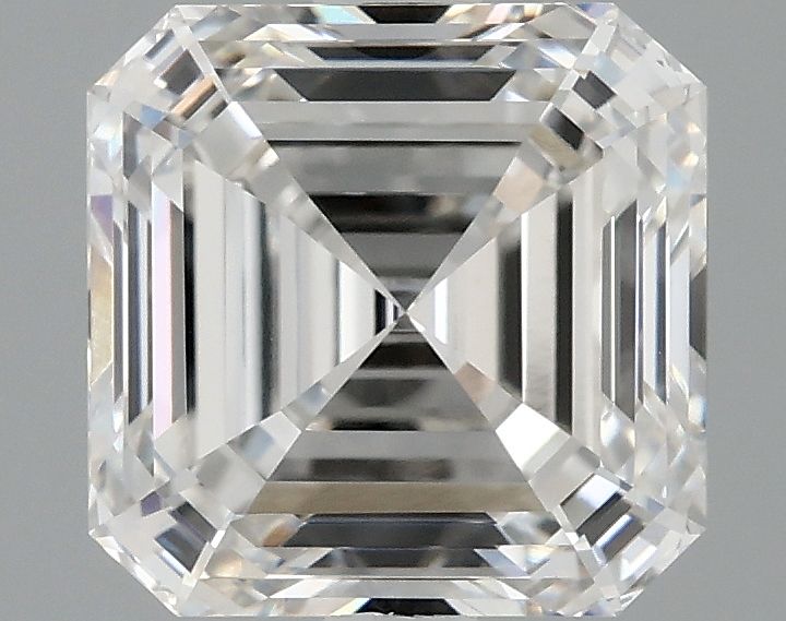 Lab-Grown Asscher Diamond - 2.08 Carats, F Color, VVS2 Clarity - Certified by IGI - Report Number: LG713579739