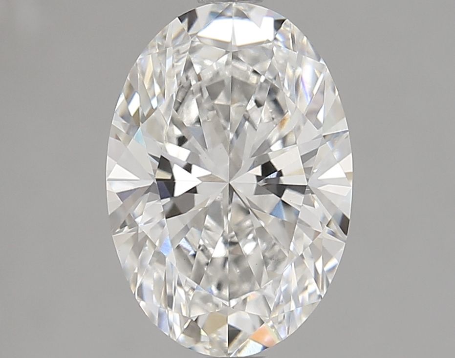 Lab-Grown Oval Diamond - 2.51 Carats, F Color, VVS2 Clarity - Certified by IGI - Report Number: LG720504474