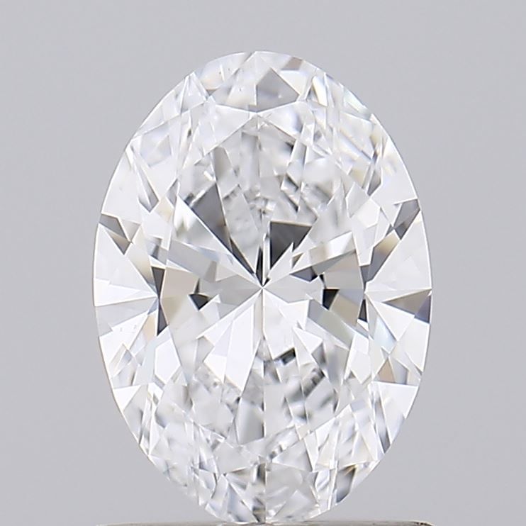 Lab-Grown Oval Diamond - 0.96 Carats, D Color, VS1 Clarity - Certified by IGI - Report Number: LG602327477