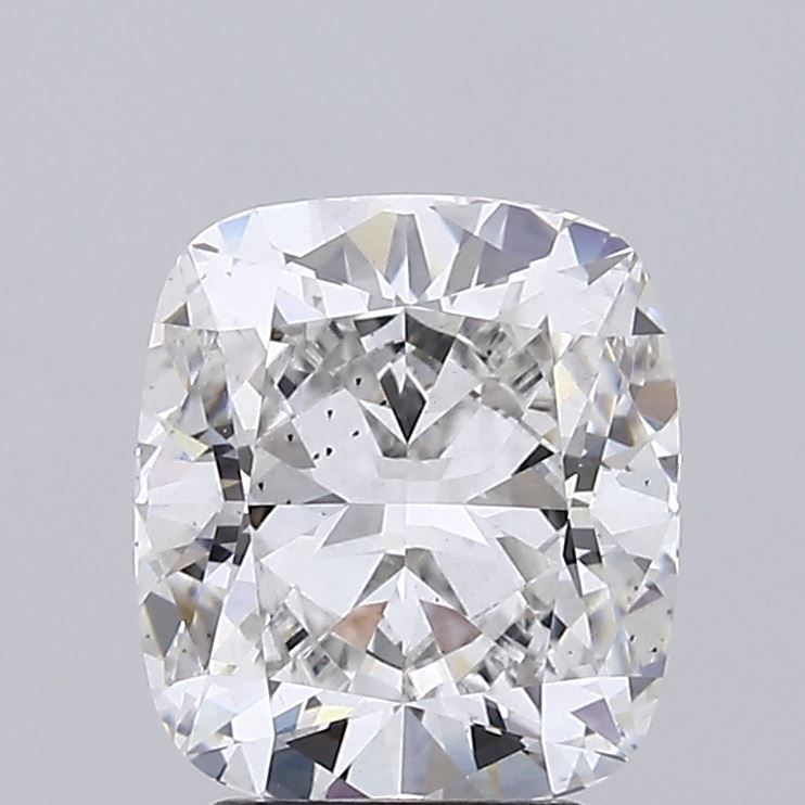 Lab-Grown Cushion Diamond - 3.07 Carats, F Color, VS2 Clarity - Certified by IGI - Report Number: LG657463922