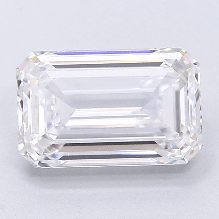 Lab-Grown Emerald Diamond - 3.51 Carats, D Color, VVS2 Clarity - Certified by IGI - Report Number: LG652404242