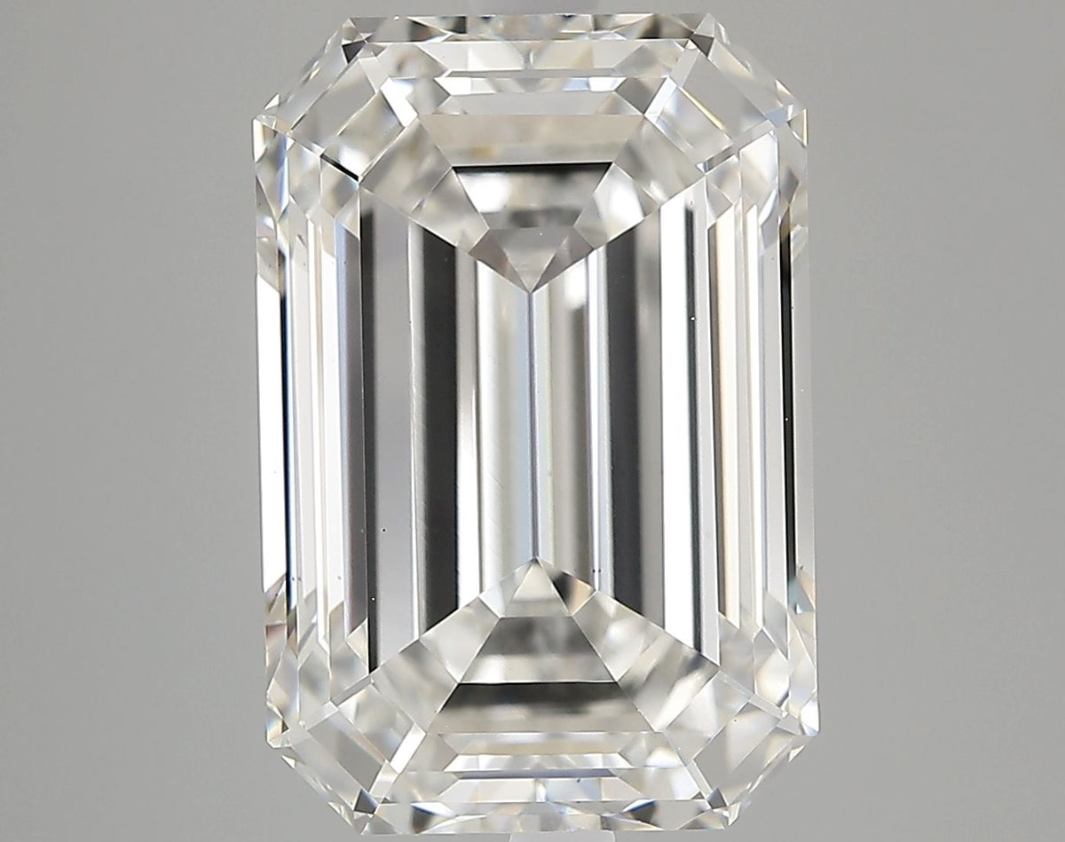 Lab-Grown EMERALD Diamond - 7.27 Carats, H Color, VS1 Clarity - Sustainable Luxury and Dazzling Brilliance-IGI·Certified