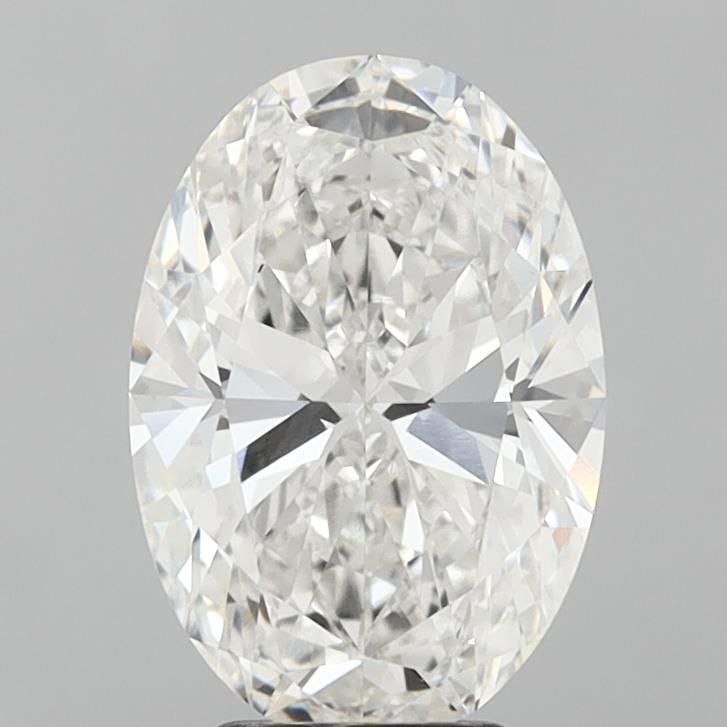 Lab-Grown Oval Diamond - 4.01 Carats, F Color, VVS2 Clarity - Certified by IGI - Report Number: LG719516494