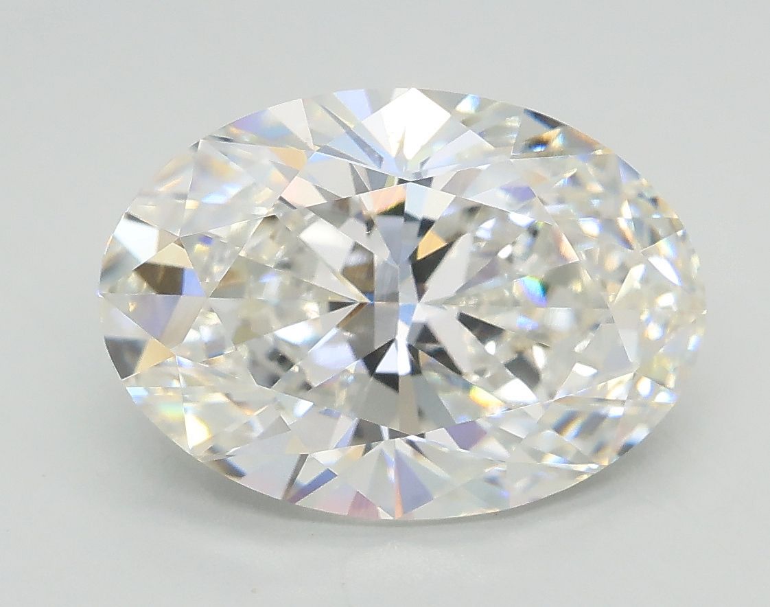 Lab-Grown Oval Diamond - 3.53 Carats, F Color, VVS2 Clarity - Certified by IGI - Report Number: LG690508440