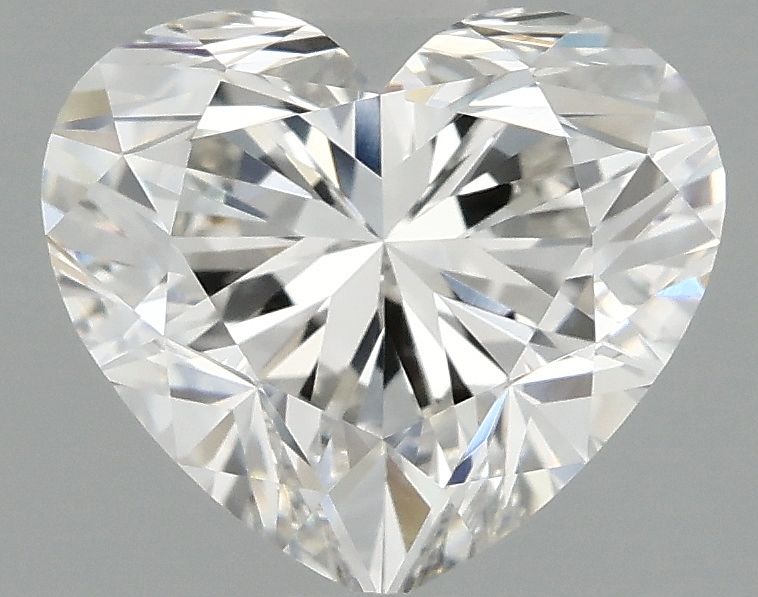 Lab-Grown Heart Diamond - 1.49 Carats, F Color, VVS2 Clarity - Certified by IGI - Report Number: LG712529246