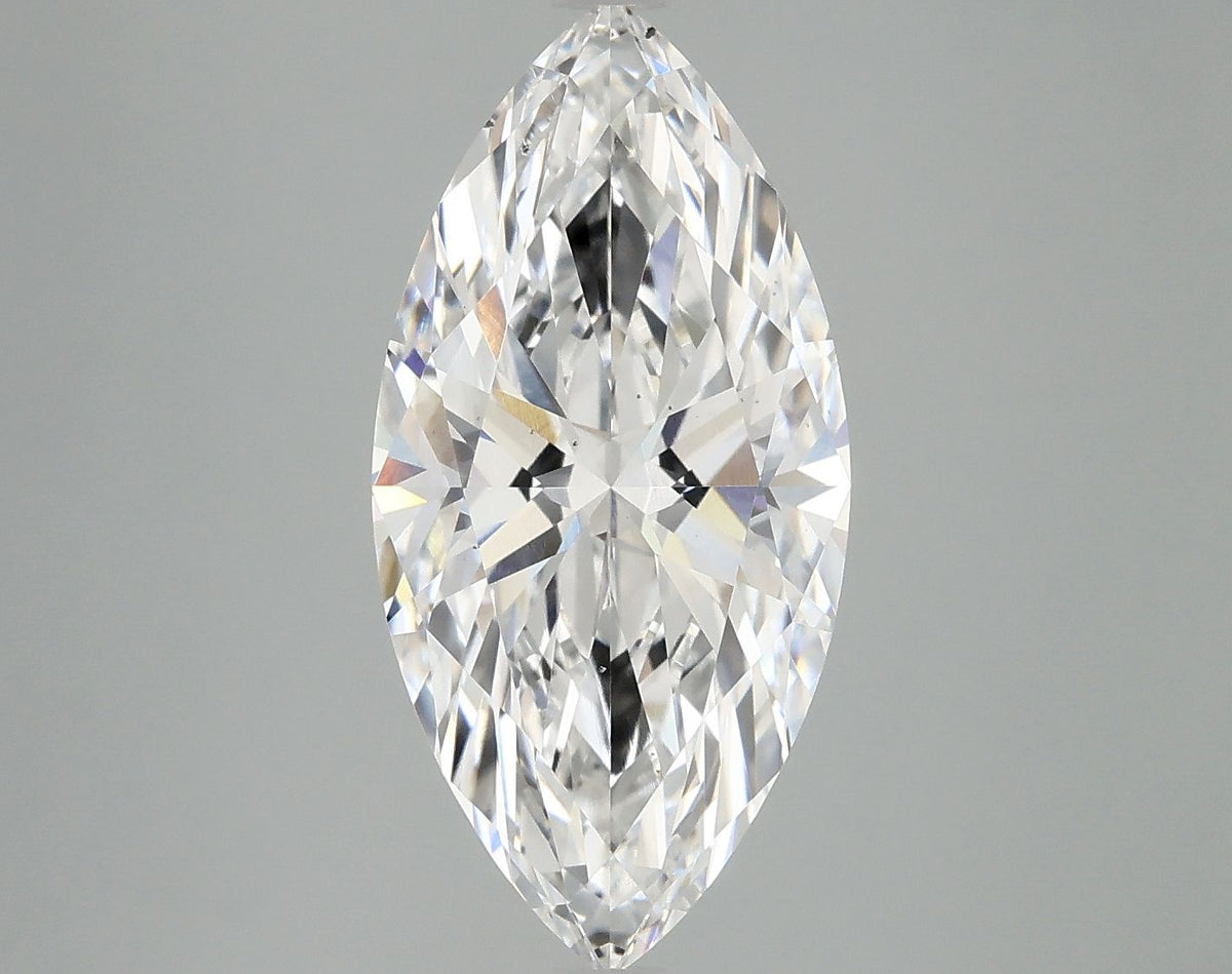 Lab-Grown Marquise Diamond - 4.09 Carats, E Color, VS2 Clarity - Certified by IGI - Report Number: LG691535638