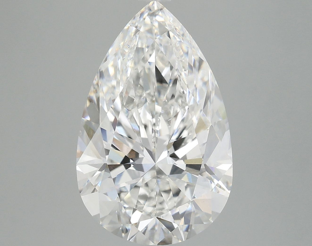 Lab-Grown Pear Diamond - 6.01 Carats, E Color, VS1 Clarity - Certified by IGI - Report Number: LG701510840