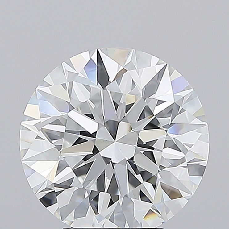 Lab-Grown Round Diamond - 5.08 Carats, E Color, VS1 Clarity - Certified by IGI - Report Number: LG705545506