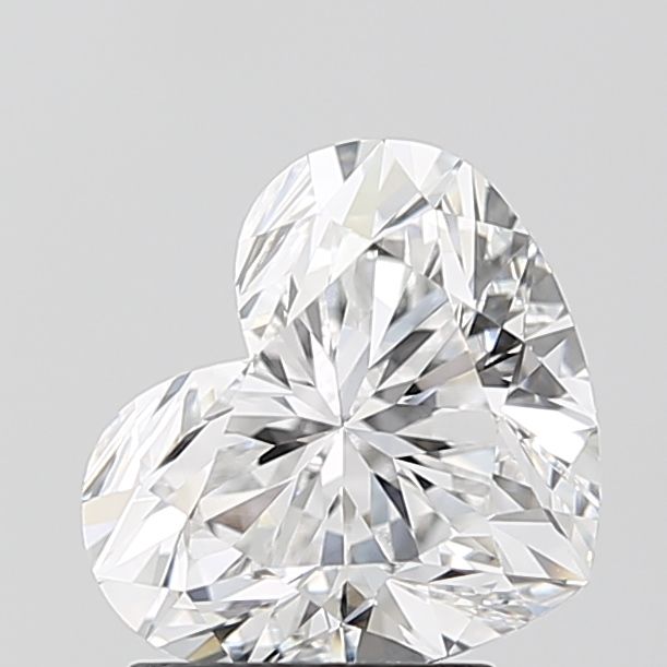 Lab-Grown Heart Diamond - 2.45 Carats, D Color, VVS2 Clarity - Certified by IGI - Report Number: LG636425166