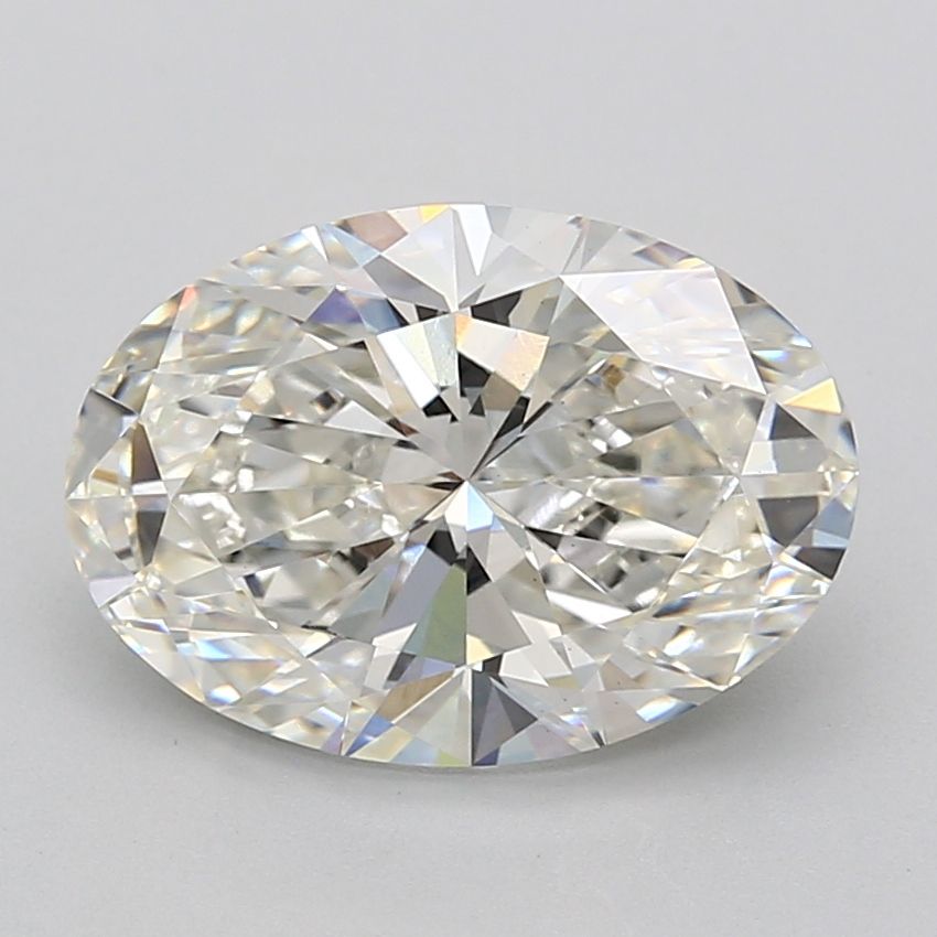 Lab-Grown Oval Diamond - 4.01 Carats, F Color, VS1 Clarity - Certified by IGI - Report Number: LG706558247