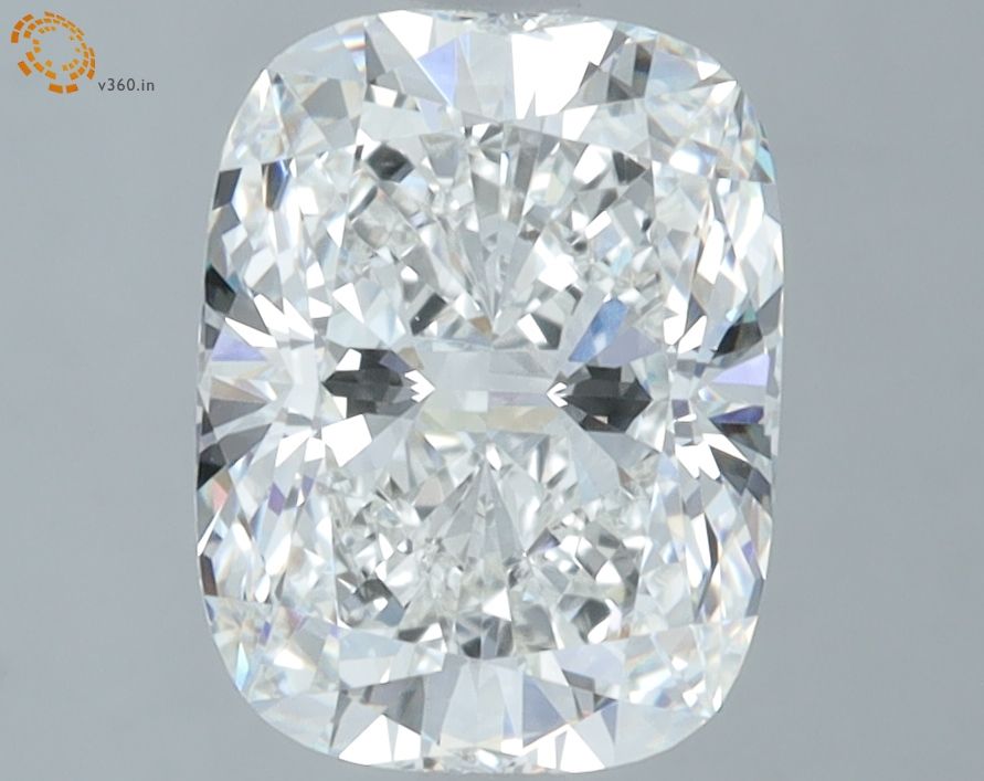Lab-Grown Cushion Diamond - 2.59 Carats, F Color, VVS2 Clarity - Certified by IGI - Report Number: LG673424309