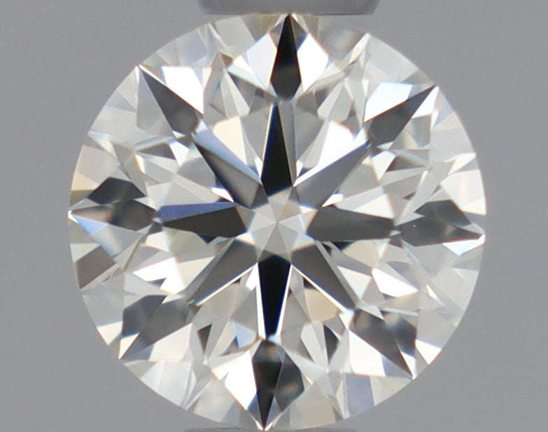 Natural Mined ROUND Diamond - 0.45 Carats, J Color, VVS2 Clarity - Timeless Beauty and Exceptional Brilliance - IGI Certified