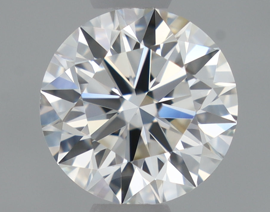 Natural Mined ROUND Diamond - 0.62 Carats, G Color, VVS2 Clarity - Timeless Beauty and Exceptional Brilliance - GIA Certified