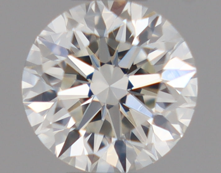 Natural Mined ROUND Diamond - 0.4 Carats, I Color, VS1 Clarity - Timeless Beauty and Exceptional Brilliance - GIA Certified