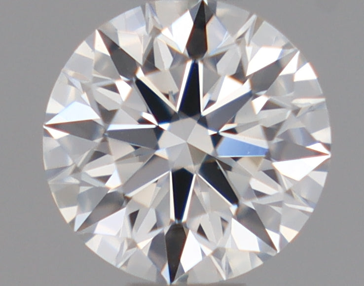 Natural Mined ROUND Diamond - 0.41 Carats, F Color, VVS1 Clarity - Timeless Beauty and Exceptional Brilliance - GIA Certified