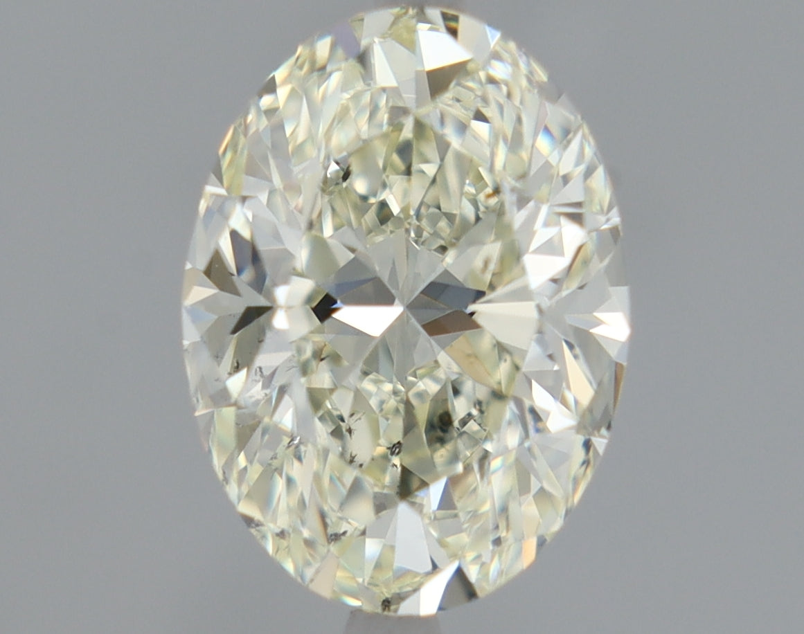 Natural Mined Oval Diamond - 1.02 Carats, L Color, SI1 Clarity - Timeless Beauty and Exceptional Brilliance - Non-Certified