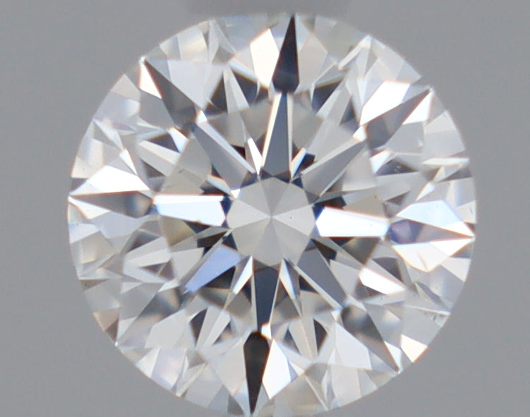 Natural Mined ROUND Diamond - 0.41 Carats, F Color, VS2 Clarity - Timeless Beauty and Exceptional Brilliance - GIA Certified