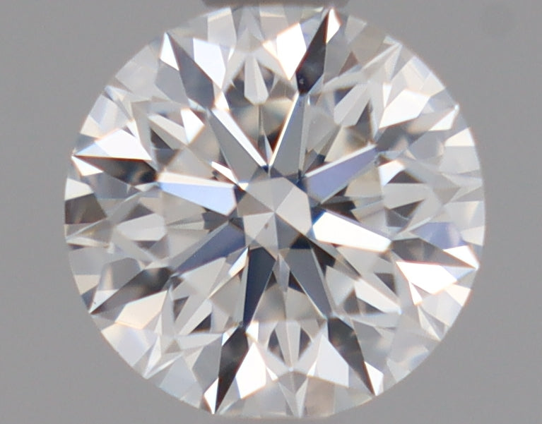 Natural Mined ROUND Diamond - 0.51 Carats, F Color, VS2 Clarity - Timeless Beauty and Exceptional Brilliance - GIA Certified