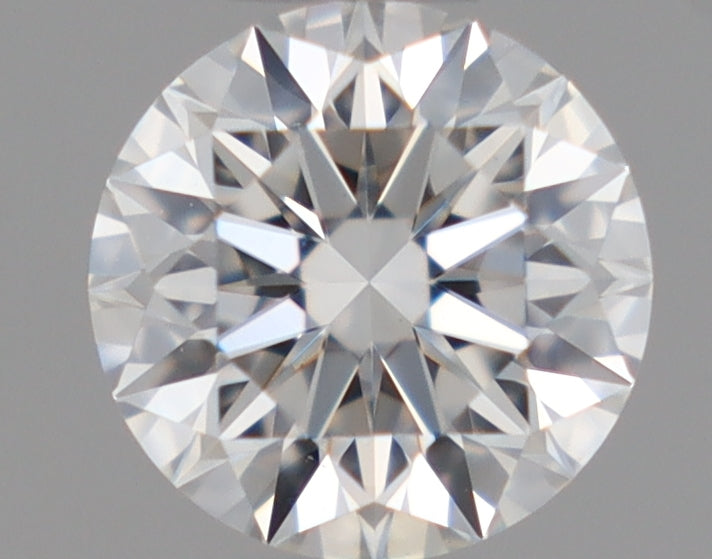 Natural Mined ROUND Diamond - 0.38 Carats, F Color, SI1 Clarity - Timeless Beauty and Exceptional Brilliance - GIA Certified