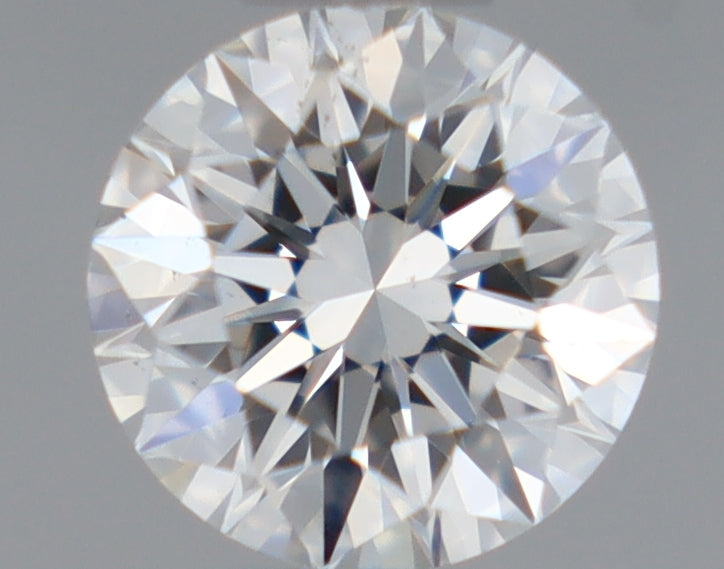 Natural Mined ROUND Diamond - 0.39 Carats, F Color, SI1 Clarity - Timeless Beauty and Exceptional Brilliance - GIA Certified