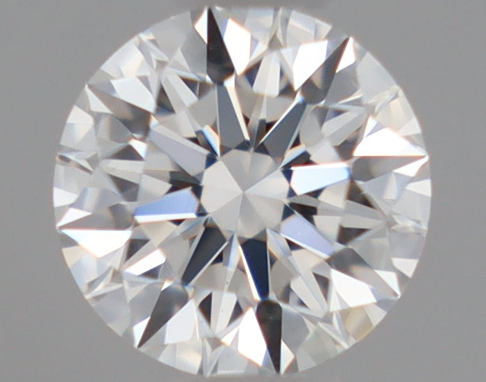Natural Mined ROUND Diamond - 0.33 Carats, E Color, VS2 Clarity - Timeless Beauty and Exceptional Brilliance - GIA Certified