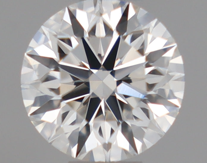 Natural Mined ROUND Diamond - 0.35 Carats, F Color, VVS2 Clarity - Timeless Beauty and Exceptional Brilliance - GIA Certified