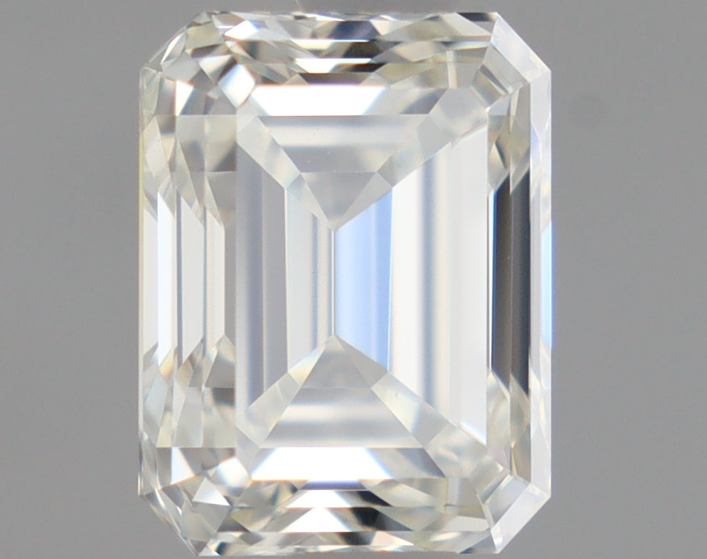 Natural Mined EMERALD Diamond - 1.06 Carats, K Color, VS2 Clarity - Timeless Beauty and Exceptional Brilliance - GIA Certified