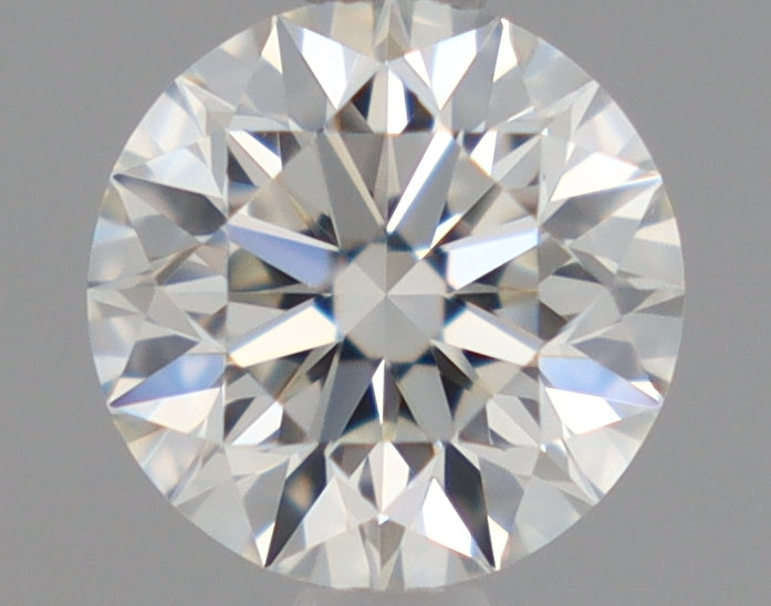 Natural Mined ROUND Diamond - 0.35 Carats, I Color, VVS1 Clarity - Timeless Beauty and Exceptional Brilliance - GIA Certified