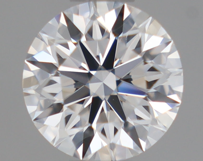 Natural Mined ROUND Diamond - 0.5 Carats, D Color, VVS1 Clarity - Timeless Beauty and Exceptional Brilliance - GIA Certified