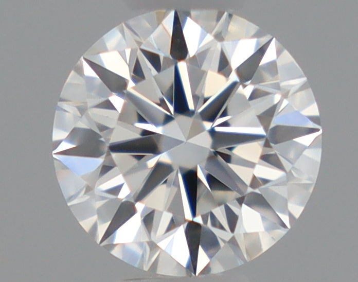 Natural Mined ROUND Diamond - 0.3 Carats, F Color, VVS1 Clarity - Timeless Beauty and Exceptional Brilliance - GIA Certified