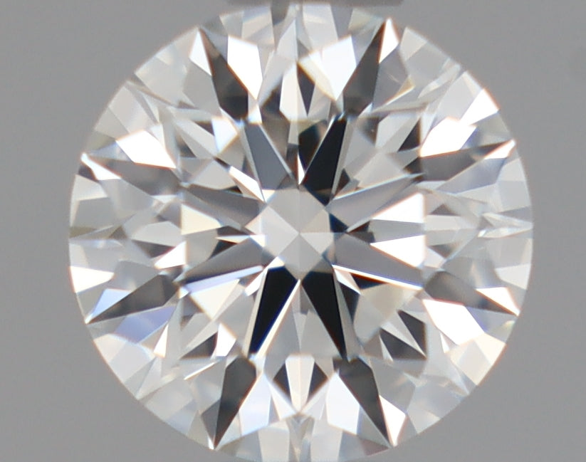 Natural Mined ROUND Diamond - 0.57 Carats, H Color, IF Clarity - Timeless Beauty and Exceptional Brilliance - GIA Certified