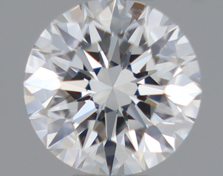 Natural Mined ROUND Diamond - 0.4 Carats, E Color, VVS2 Clarity - Timeless Beauty and Exceptional Brilliance - GIA Certified