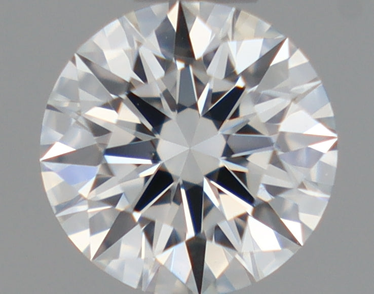 Natural Mined ROUND Diamond - 0.41 Carats, F Color, VVS2 Clarity - Timeless Beauty and Exceptional Brilliance - GIA Certified